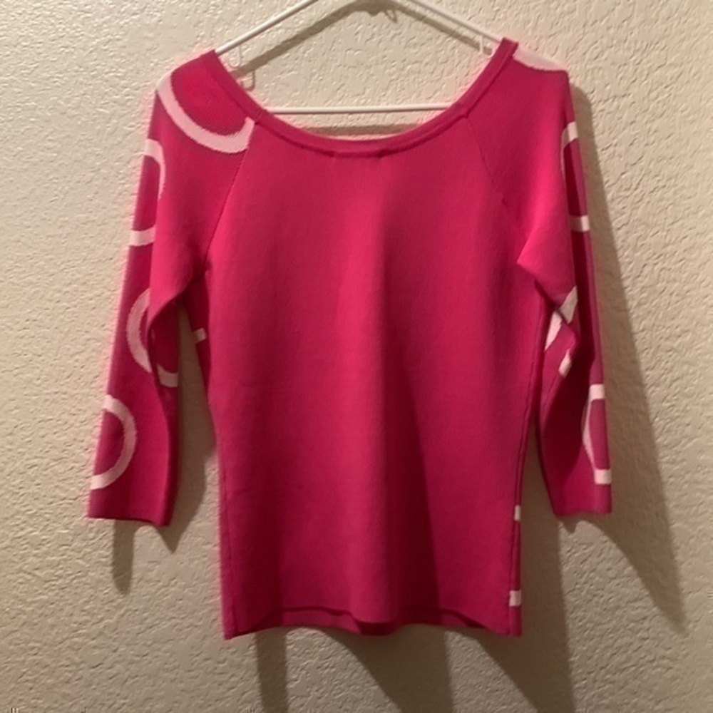 Cyrus sweater pink & white medium brand new with tags - Picture 8 of 8